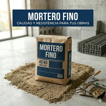Mortero Fino 40 kg/Bolsa