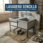 Lavadero sencillo 60 X 60