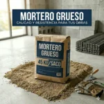 Mortero Grueso 45kg/Saco